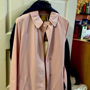 A beautiful pink Burberry trench only worn twice